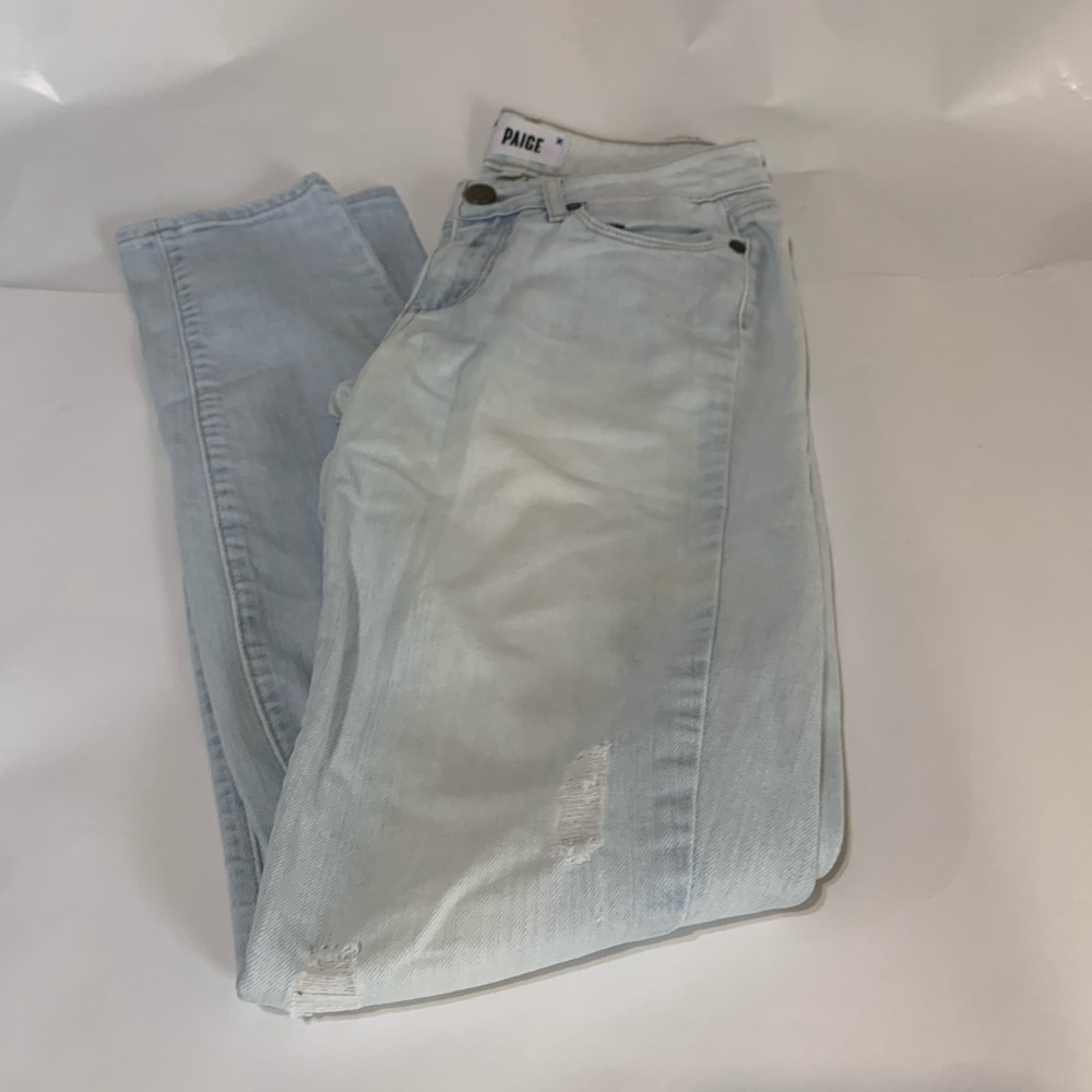 Light Blue Paige Denim Jeans